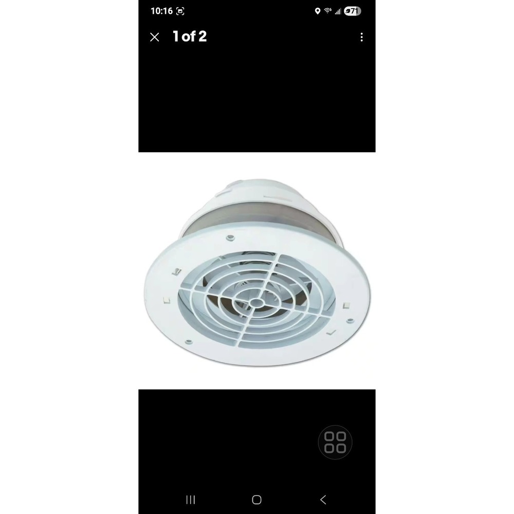 Everbilt 4 in. to 6 in. Soffit Exhaust Vent